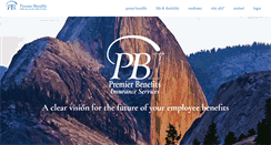 Desktop Screenshot of premierbenefits.com